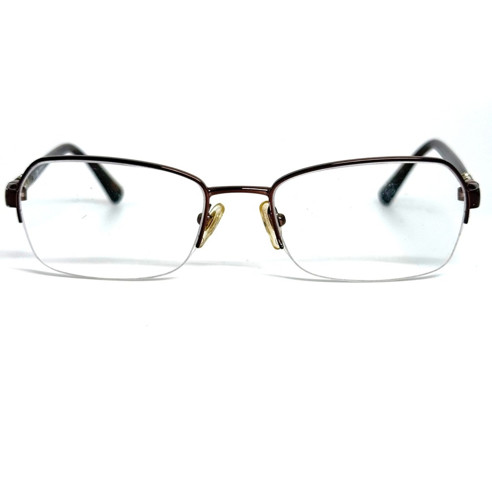 Vogue VO 3971-B 934 Brown Tortoise Crystal Semi-Rimless Eyeglass Frame 51-18-135